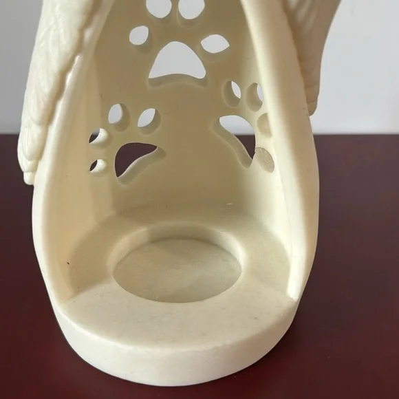 OakiWay-Dog Memorial Angel Tea Light Candle Holder Statue Bereavement Pet - Picture 4 of 6